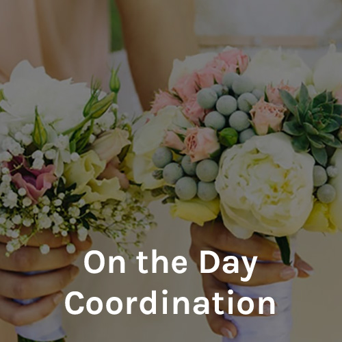 wedding day coordination